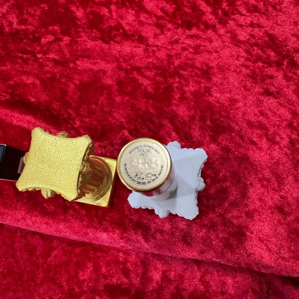 Gucci Mini Matte Lipstick Goldie Red 25★ • Brand New in Box - Picture 3 of 5